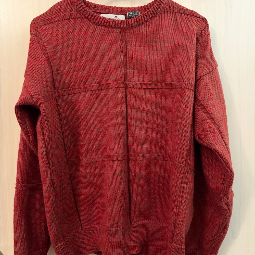 Men's Red Sweater